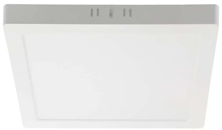 LED Плафониера LED/12W/230V 3000K 16,7x16,7 см бял