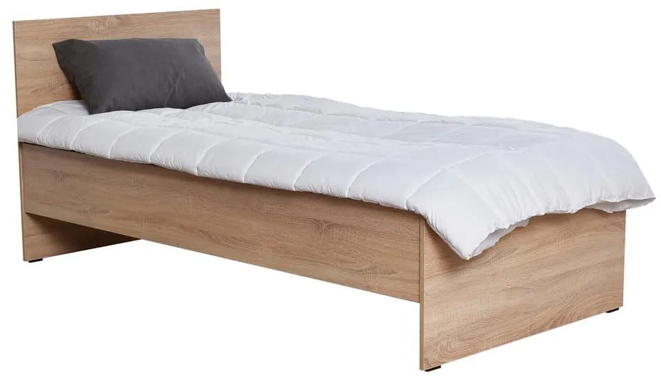Единично легло в естествен цвят 90x190 cm KRY - Kalune Design