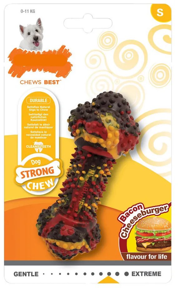 Dog teether Nylabone Strong, Сирене, Размер S