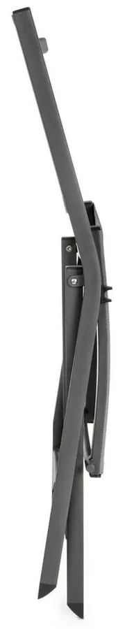 Сив градински стол метален Elin – Bizzotto