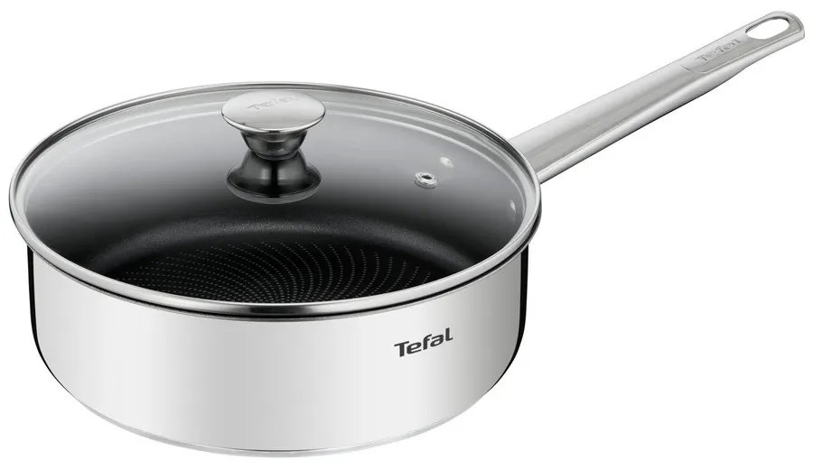 Тиган от неръждаема стомана с капак ø 24 cm Cook Eat - Tefal