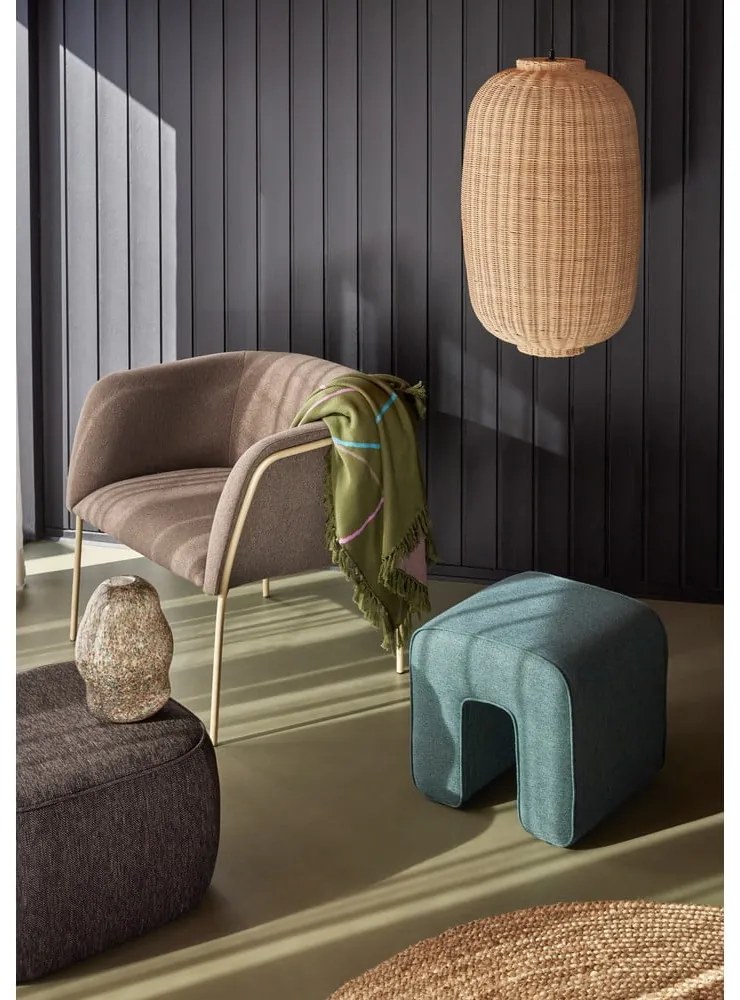 Сив пуф Cube - Hübsch