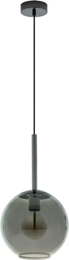 Eglo 97633 - Полилей на кабел TINDARI 1xE27/60W/230V опушено черно