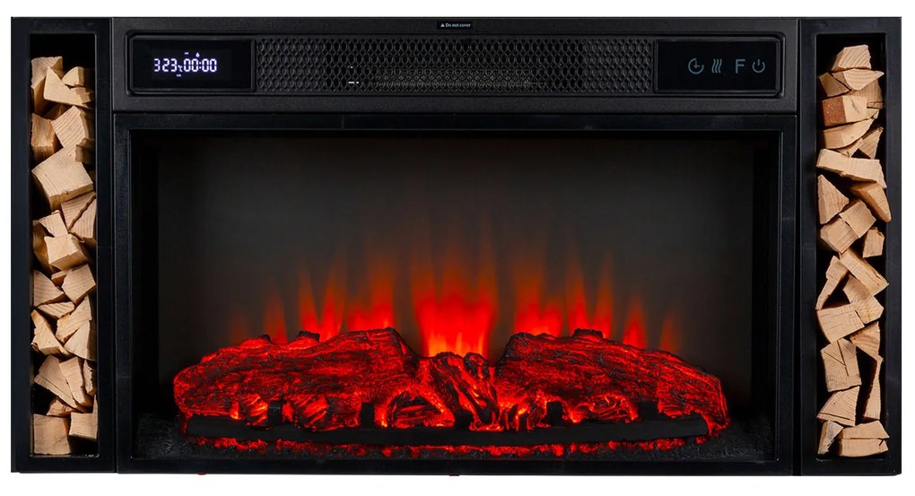 Klarstein Villarrica, електрическа камина, 1900 W, LED технология, дистанционно управление