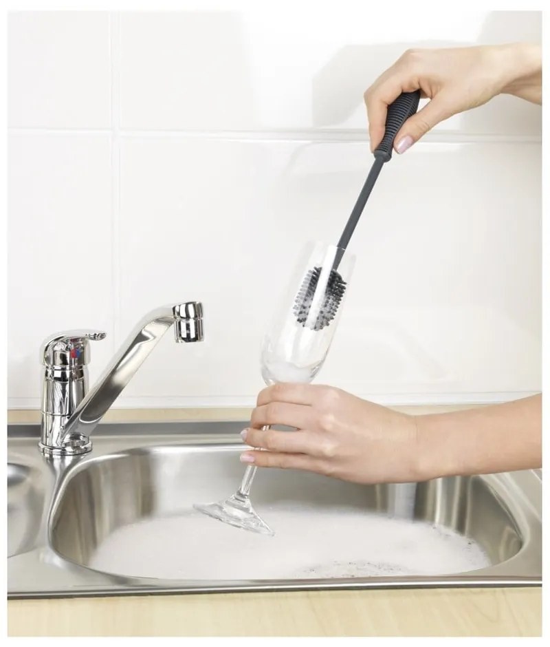 Силиконова четка за миене, дължина 25 cm - Wenko