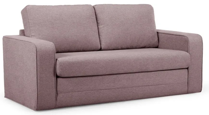 Светлорозов разтегателен диван 160 cm Come – Bobochic Paris
