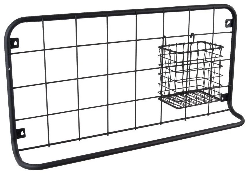 Органайзер за стена в черно Open Grid - PT LIVING