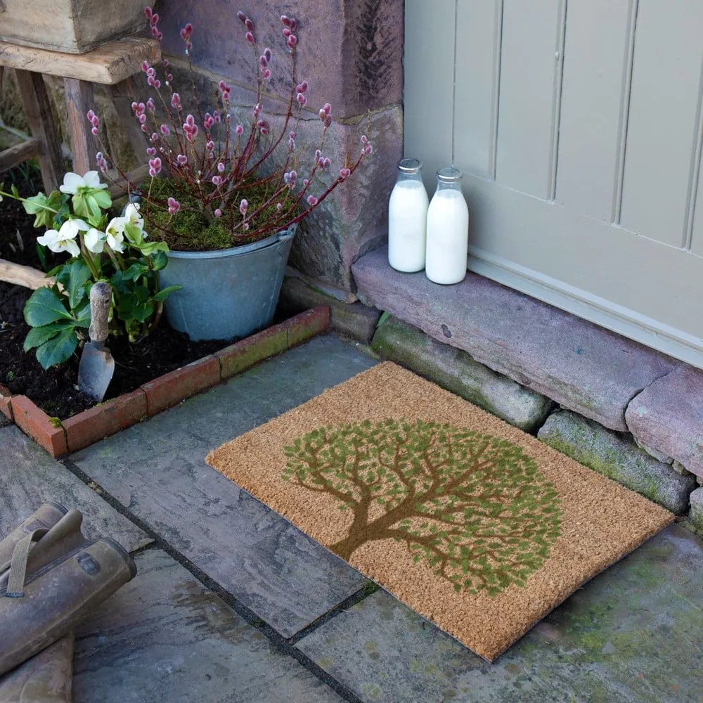 Изтривалка от кокосови влакна 60x90 cm Tree of Life – Artsy Doormats