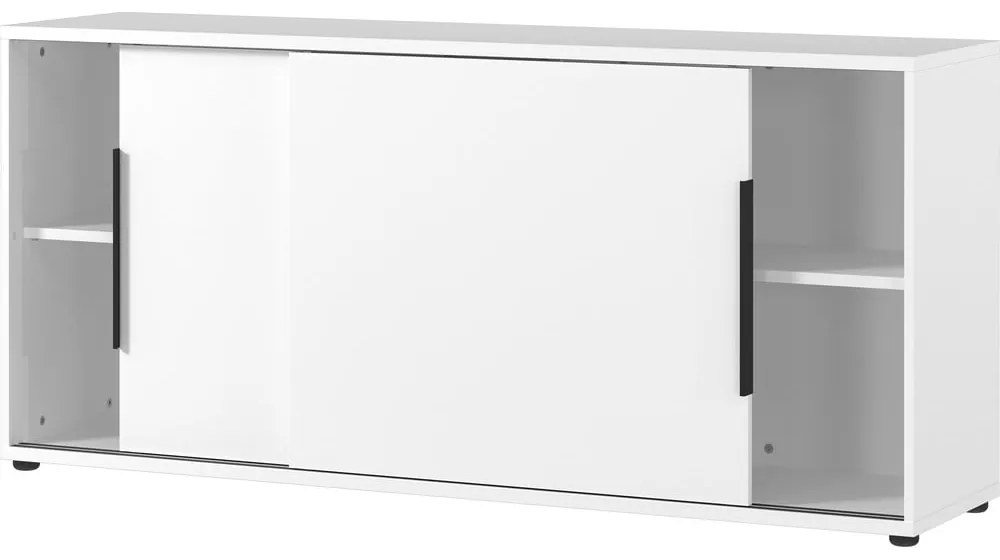 Бял шкаф с плъзгаща се врата 160x74 cm Mailand - Germania