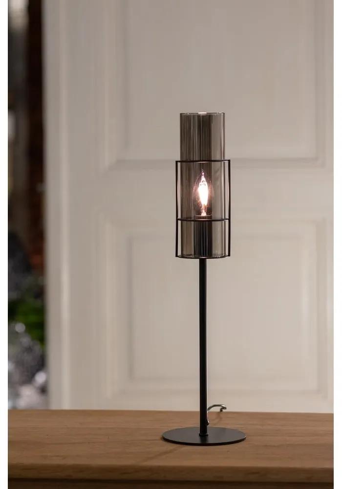 Черна настолна лампа (височина 50 cm) Torcia - Markslöjd