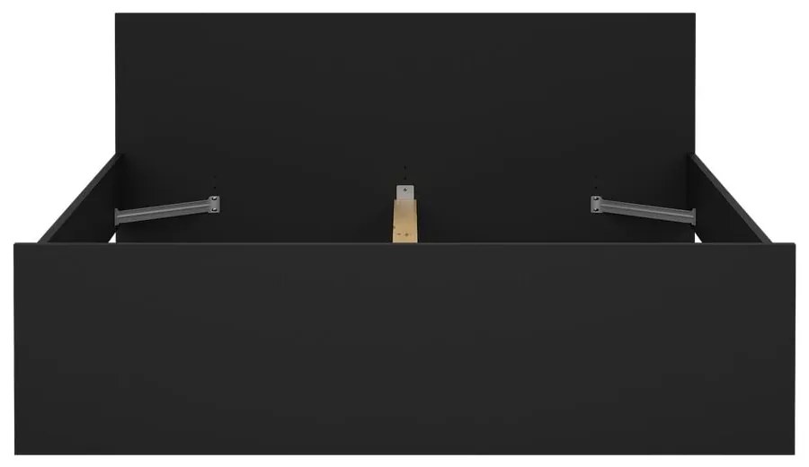 Черно двойно легло 160x200 cm Naia – Tvilum