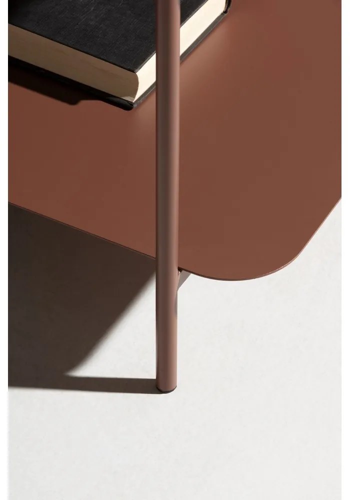 Теракотена метална масичка за кафе 70x73 cm Beatrix – MOME