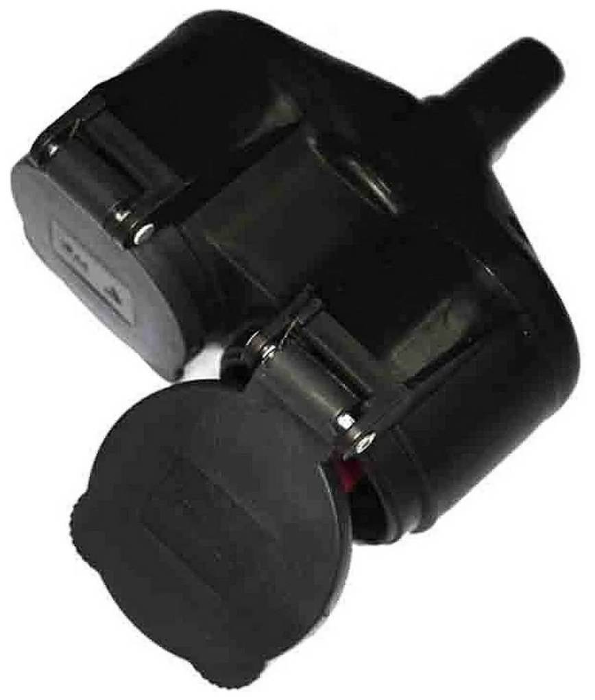 Щепсел EDM Гума 3500 W 250 V (4,8 mm)