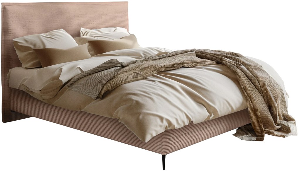 Тапицирано легло Puretta-Сив-160 x 200
