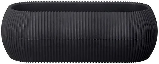 Horecano - Кашпа за кактус №2 - 22.7x11.8xh9.1cm 1.3L АНТРАЦИТ (G-372-A)