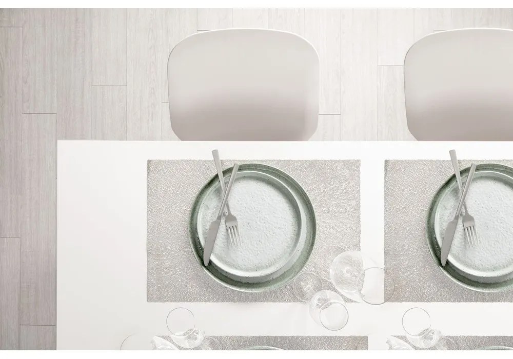 Сребърна подложка за хранене , 30 x 45 cm - Tiseco Home Studio