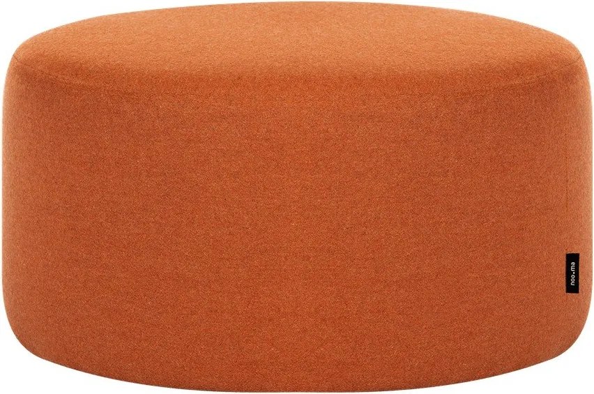 Теракотена вълнена табуретка Folk – noo.ma
