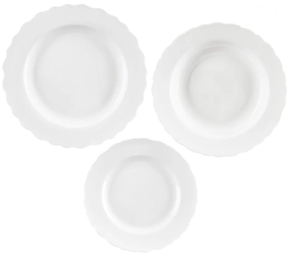 Комплект за хранене от порцелан 18 бр. Mona - Orion