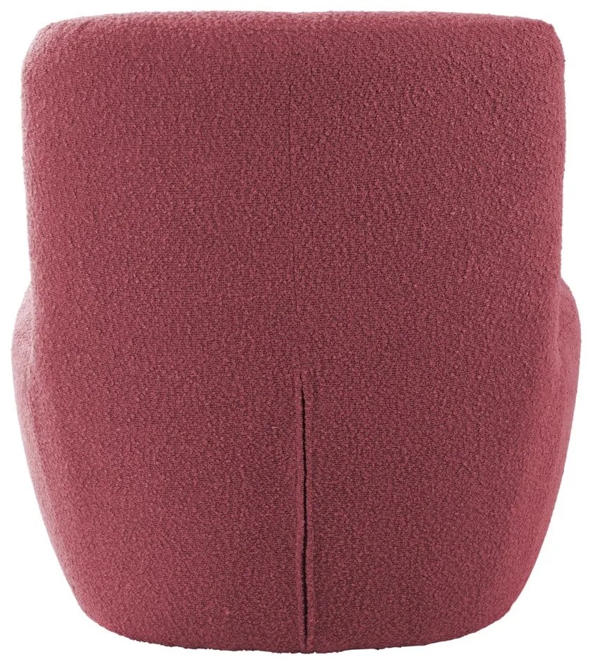 Розово кресло от плат букле Ada – Leitmotiv