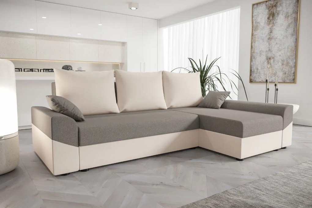 Ъглов диван Jason-Gkri-Mpez anoixto