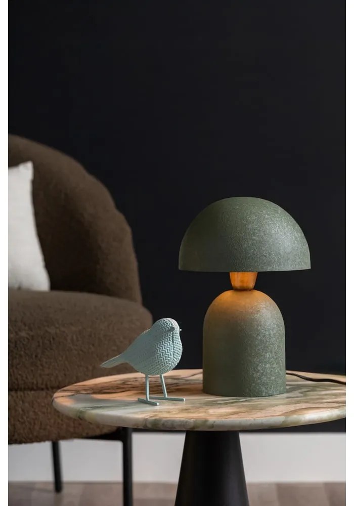 Зелена настолна лампа с метален абажур (височина 30 cm) Boaz – Leitmotiv