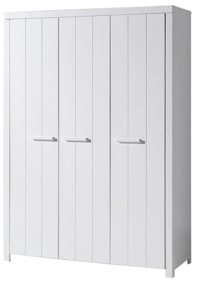 Бял гардероб , ширина 144 cm Erik - Vipack