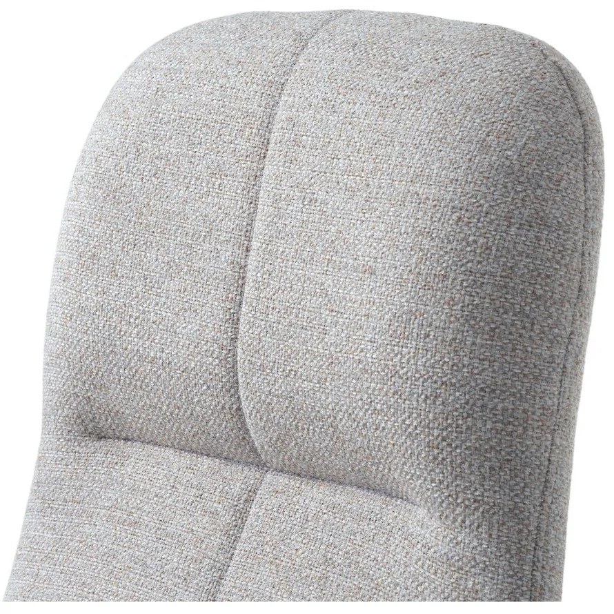 Светлосиво въртящо се релаксиращо кресло Manning – Unique Furniture