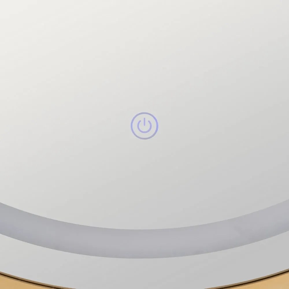 Стенно огледало със светлина 60x60 cm – Ixia