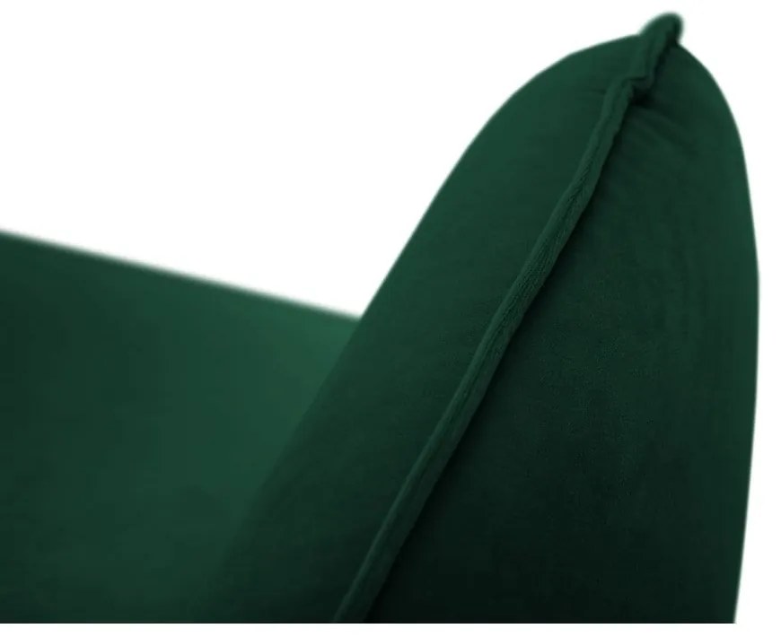 Тъмнозелен кадифен диван 230 cm Vienna - Cosmopolitan Design