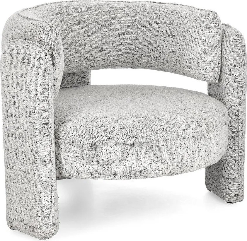 Светлосиво кресло Aisha – Bizzotto