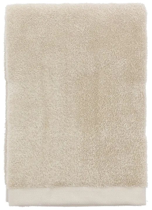 Бежова памучна хавлиена кърпа от тери 70x140 cm Comfort – Södahl