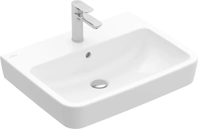 Умивалник O.Novo, 550 х 470 х 175mm, неполирана долна част, alpin white