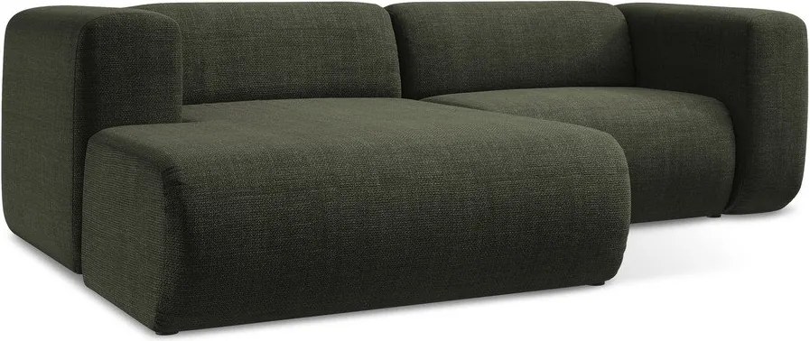 Зелен ъглов диван (ляв ъгъл) Ekahi – Makamii