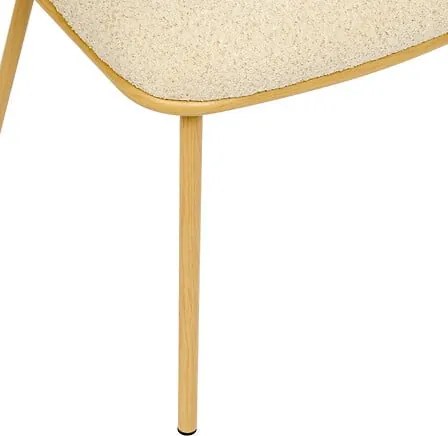 Трапезен стол atmosphera Alba, Шенил, - Теракота