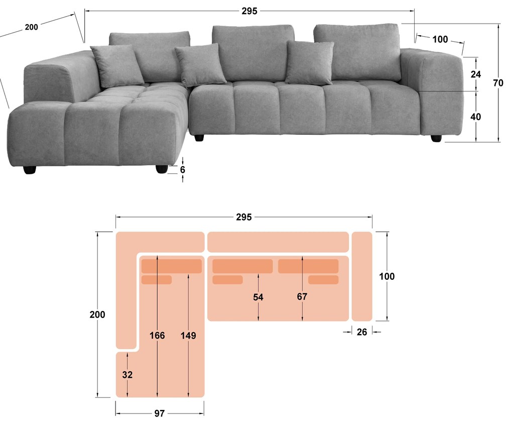 Ъглов диван Марбея