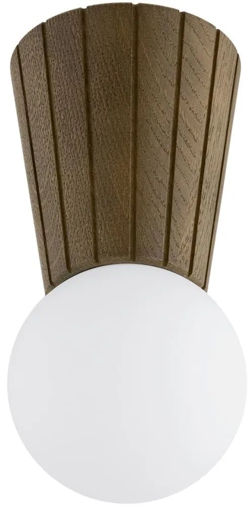 Argon 8974 - Таванно осветително тяло за баня VOLANTE 1xG9/6W/230V IP44 Ø 12 см кафяво