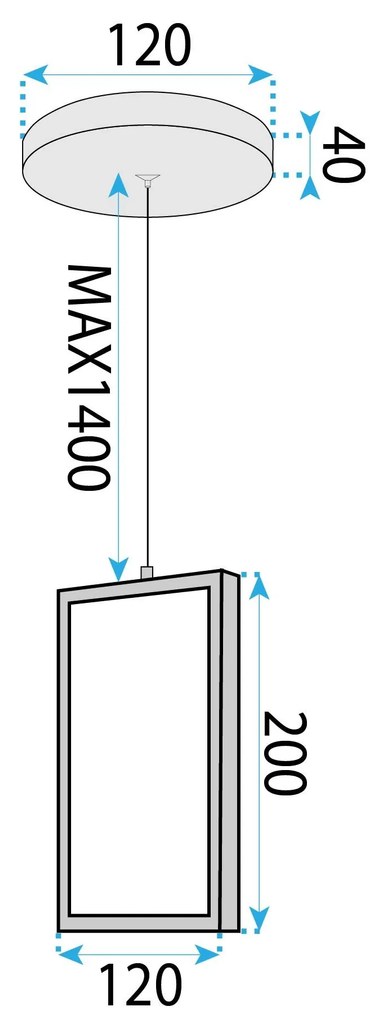 Лампа LED LHJ083-1CP BLACK