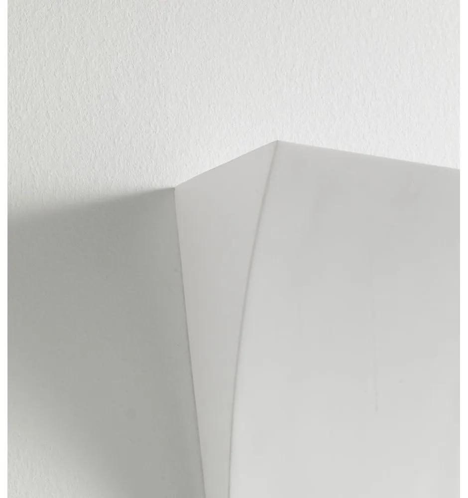 Бяла керамична стенна лампа Firenze - Tomasucci