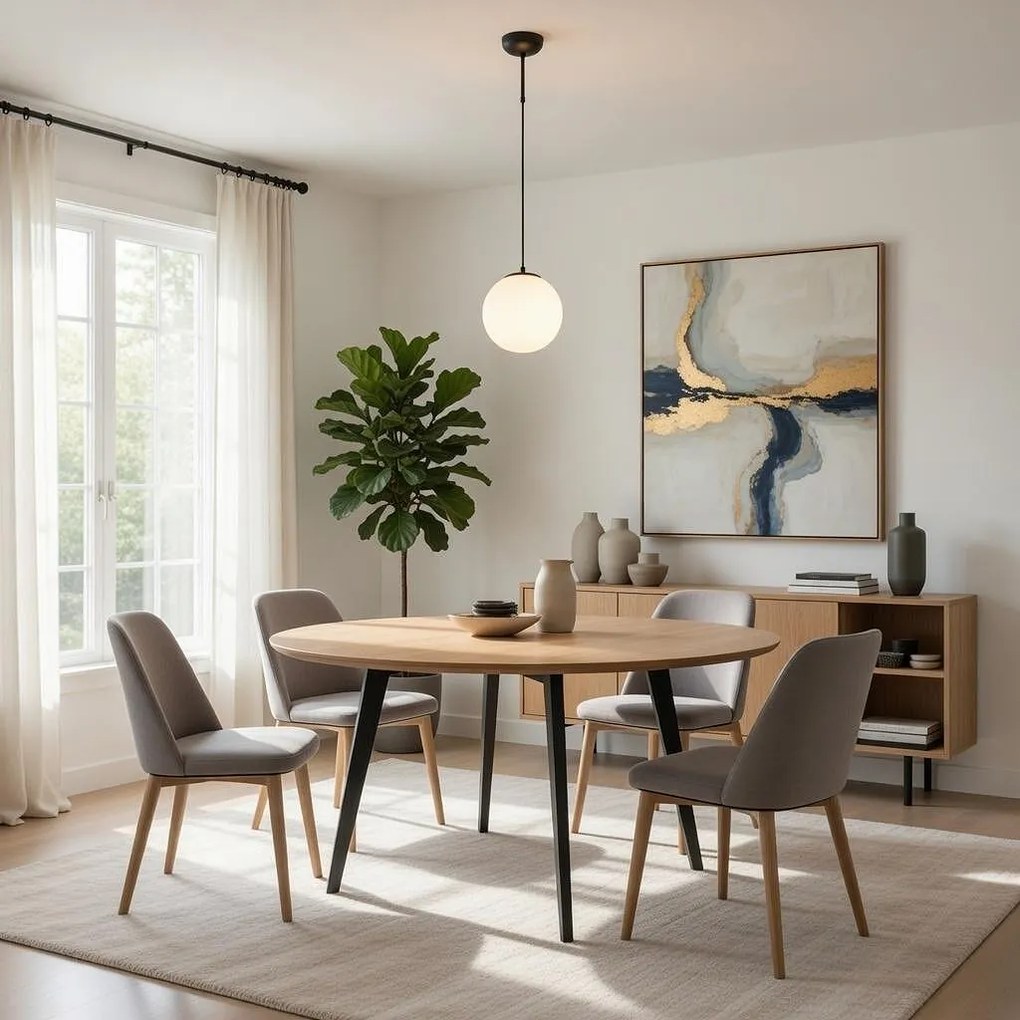 Пендел СИТИ, черен/бял, 1xE27