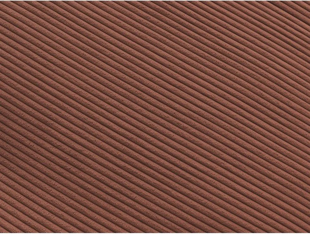 Оранжев ъглов диван от рипсено кадифе Belair – Bobochic Paris