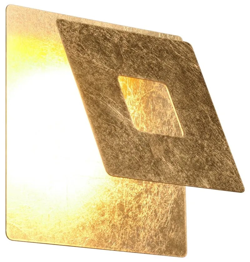 LED стенна лампа в златист цвят Leano - Trio