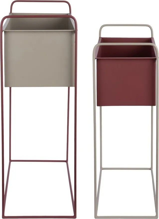 Метални стойки за цветя 2 бр. (височина 65 cm) Reina – PT LIVING