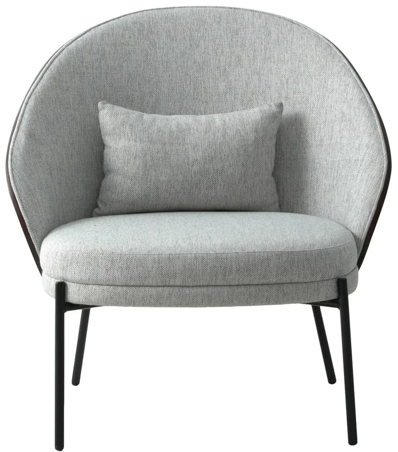 Светлосиво кресло Canelas - House Nordic