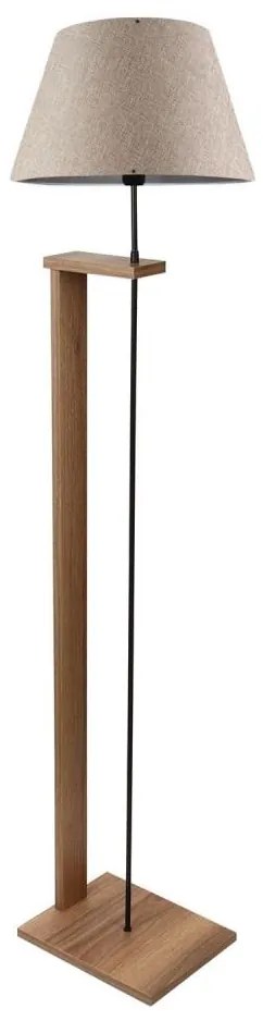 Подова лампа AYD 1xE27/40W/230V бежова/кафява