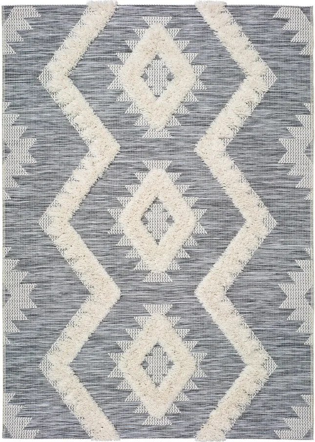 Бели и сиви килими Cheroky Merto, 115 x 170 cm - Universal