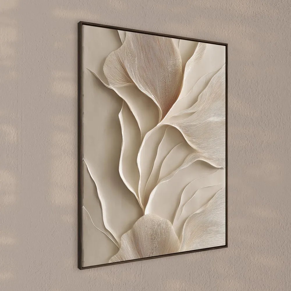 Печатна картина с включена рамка 60x80 cm Gentle Curves – Styler