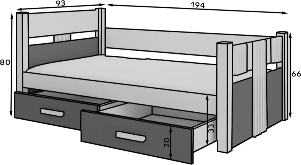 Легло Kim - Leuko-Troufa - 200 x 90