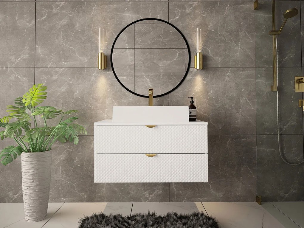 Шкаф в банята Aniabo-Leuko