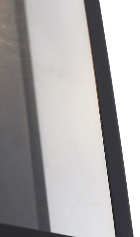 Индустриален външен стенен аплик черен IP44 със стъкло - Rotterdam