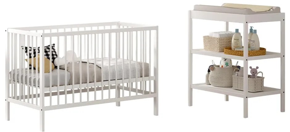 Комплект детски мебели от масивен бук 2 бр. Dino – Vipack